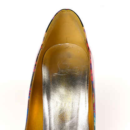 Christian Louboutin Patent Discolaser Hot Chick 100 Pumps 41 Multicolor 10 of 15