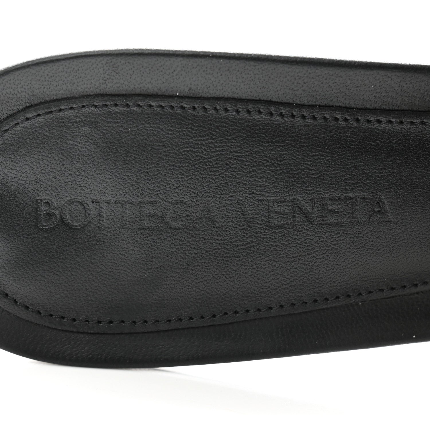 Bottega Veneta Nappa Matelasse Padded Mid Heel Mule Sandals 39.5 Black 6 of 8