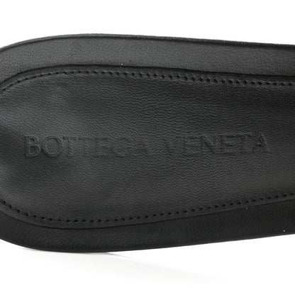 Bottega Veneta Nappa Matelasse Padded Mid Heel Mule Sandals 39.5 Black 6 of 8