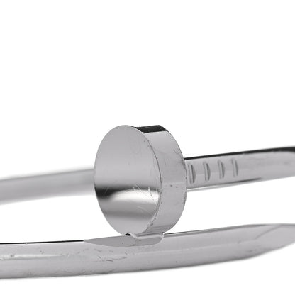 Cartier 18K White Gold Juste Un Clou Bracelet 17 3 of 4