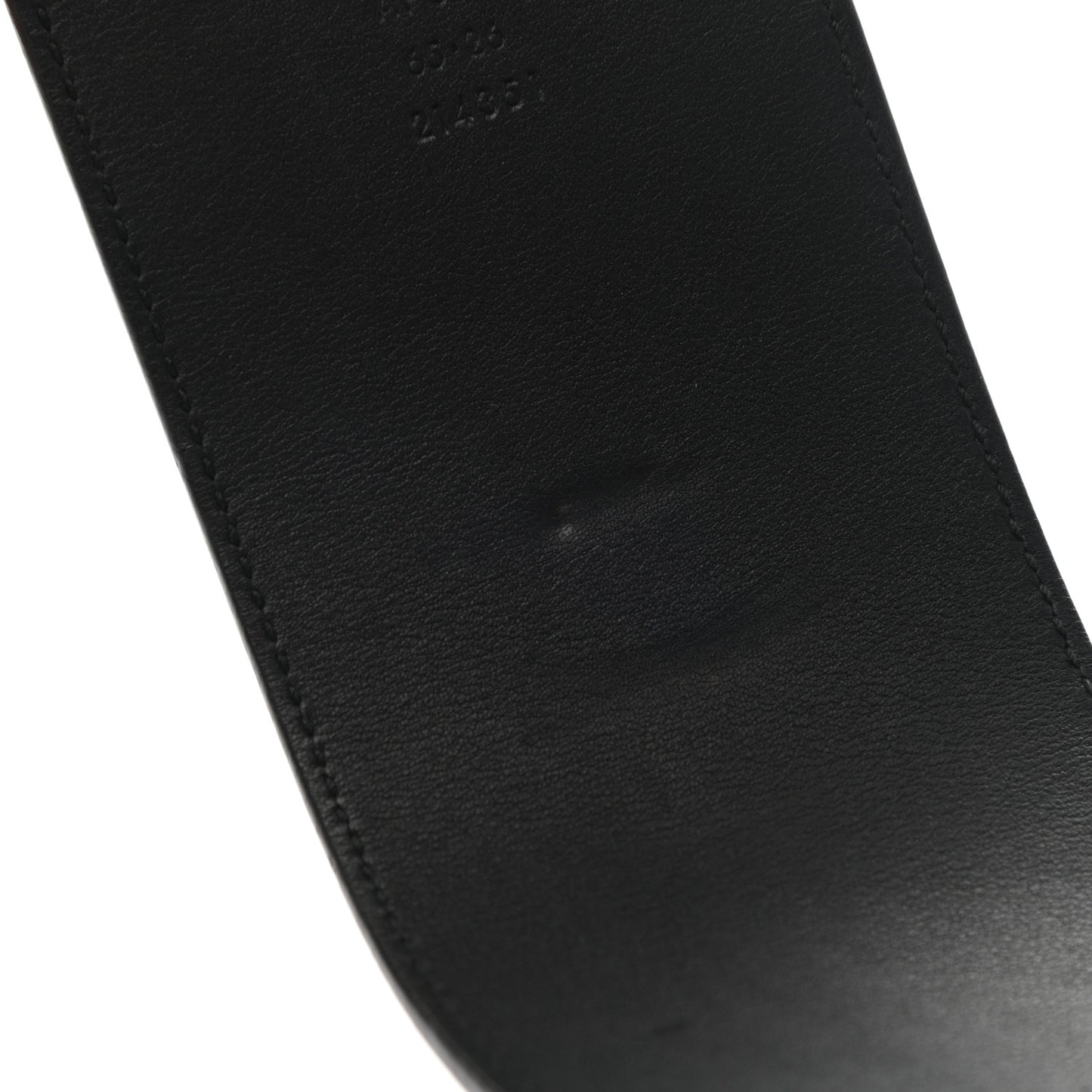 Calfskin Double G Wide Belt 65 26 Black