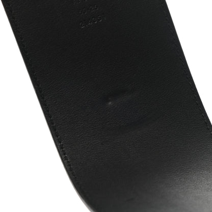 Gucci Calfskin Double G Wide Belt 65 26 Black 6 of 6