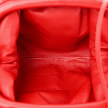 Bottega Veneta Nappa Intrecciato The Mini Pouch Bright Red 5 of 11