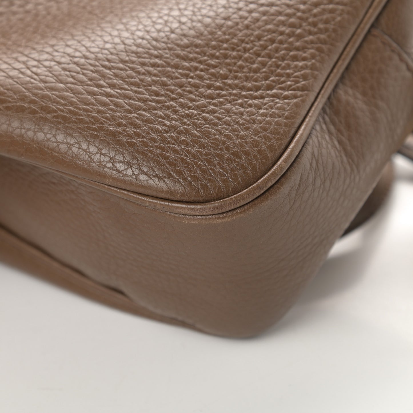 Cellarius Calfskin Small Soho Disco Bag Acero
