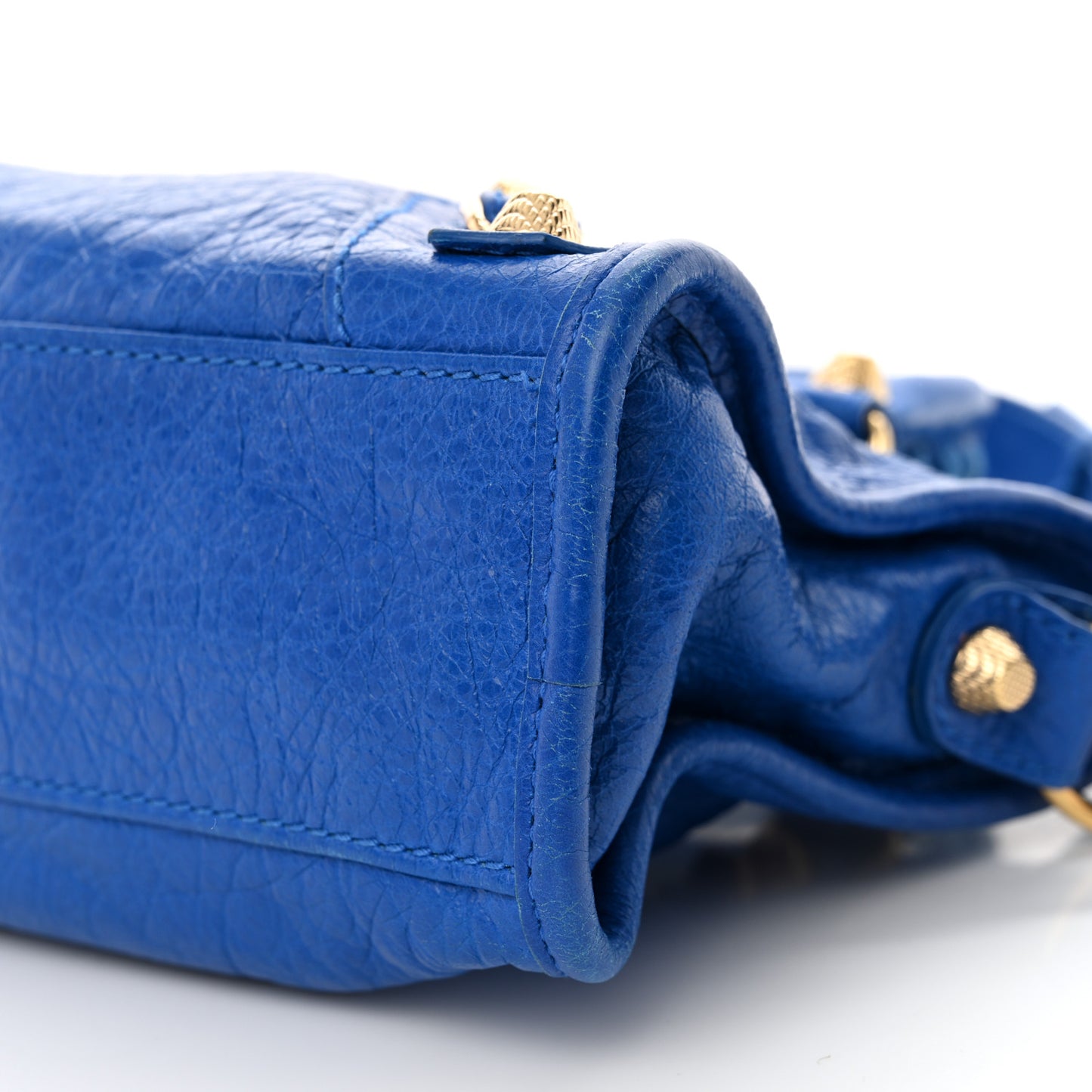 Agneau Giant 12 Gold Hardware Mini City Bleu Lazuli