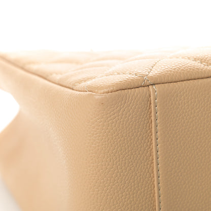 Chanel Caviar Quilted Grand Shopping Tote GST Beige 11 of 11