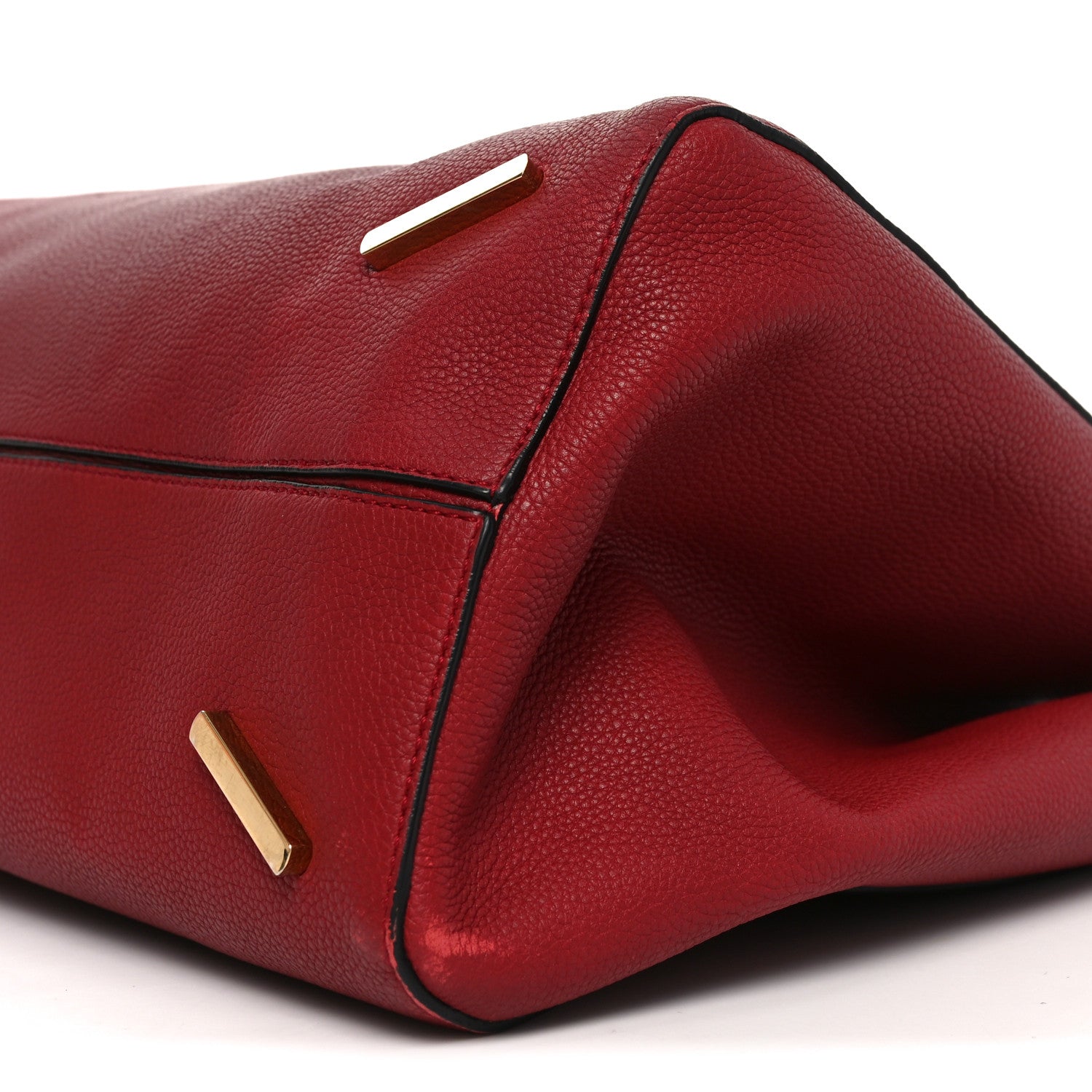 Loewe Calfskin Barcelona Tote Scarlet Red 1839415 – FASHIONPHILE