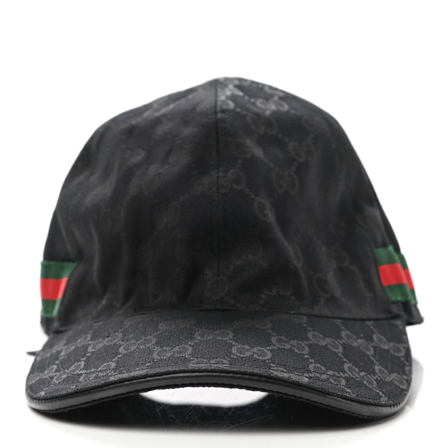 Monogram Web Baseball Hat M Black