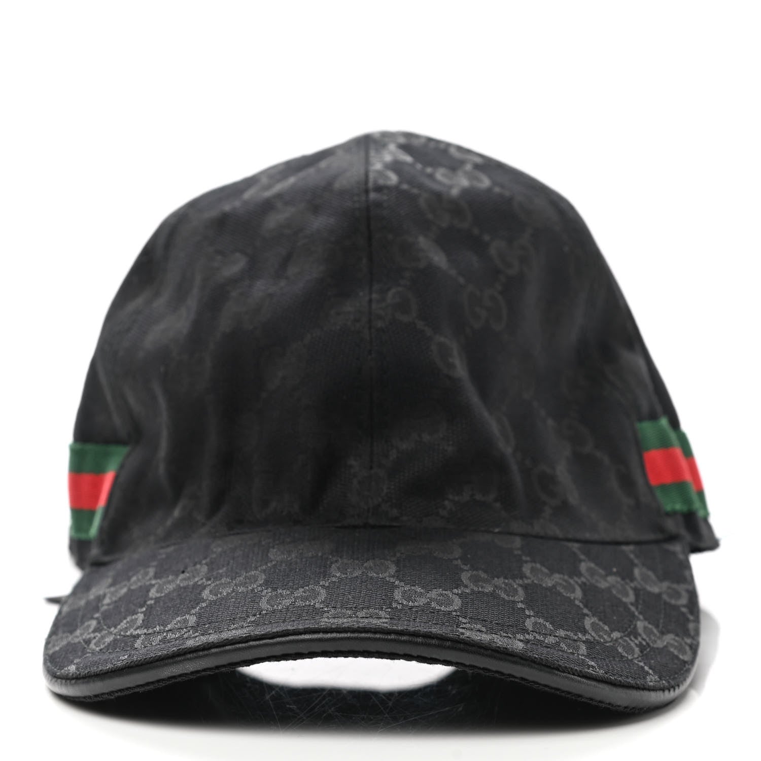 Gucci Monogram Web Baseball Hat M Black 3 of 11