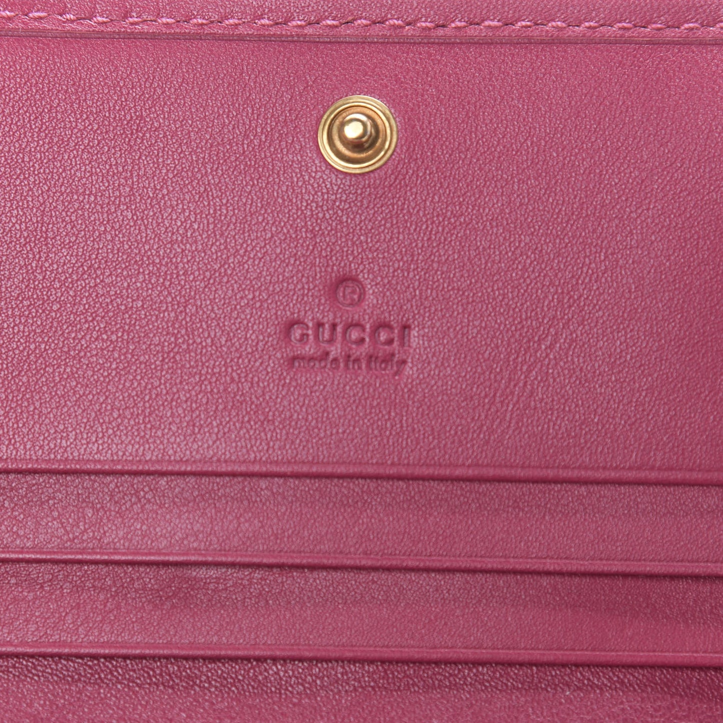 Velvet Matelasse Pearl Love Embroidered GG Marmont Card Case Wallet Light Raspberry Rose