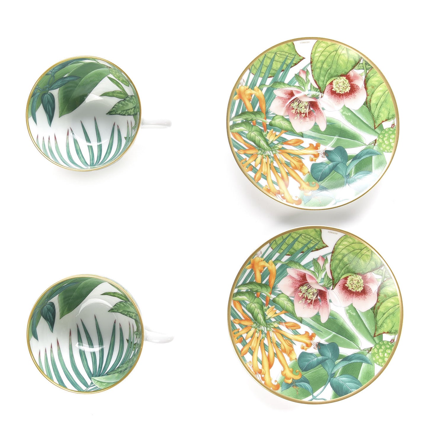 Porcelain Passifolia Tea Set