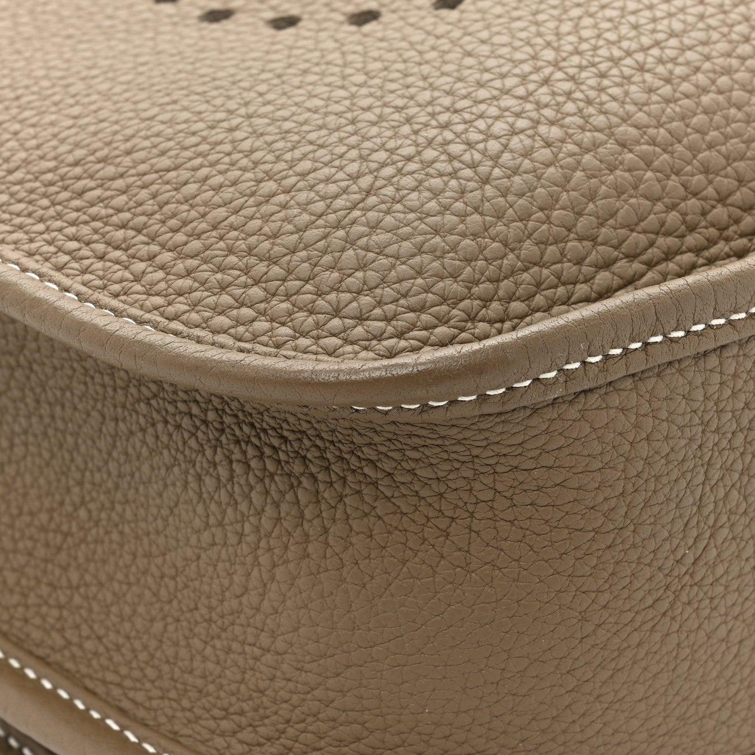 Hermes Taurillon Clemence Evelyne III PM Etoupe 9 of 17