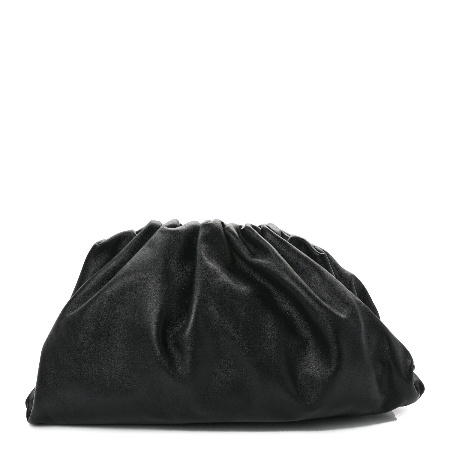 Bottega Veneta Smooth Butter Calf The Pouch Oversized Clutch Black 1 of 9