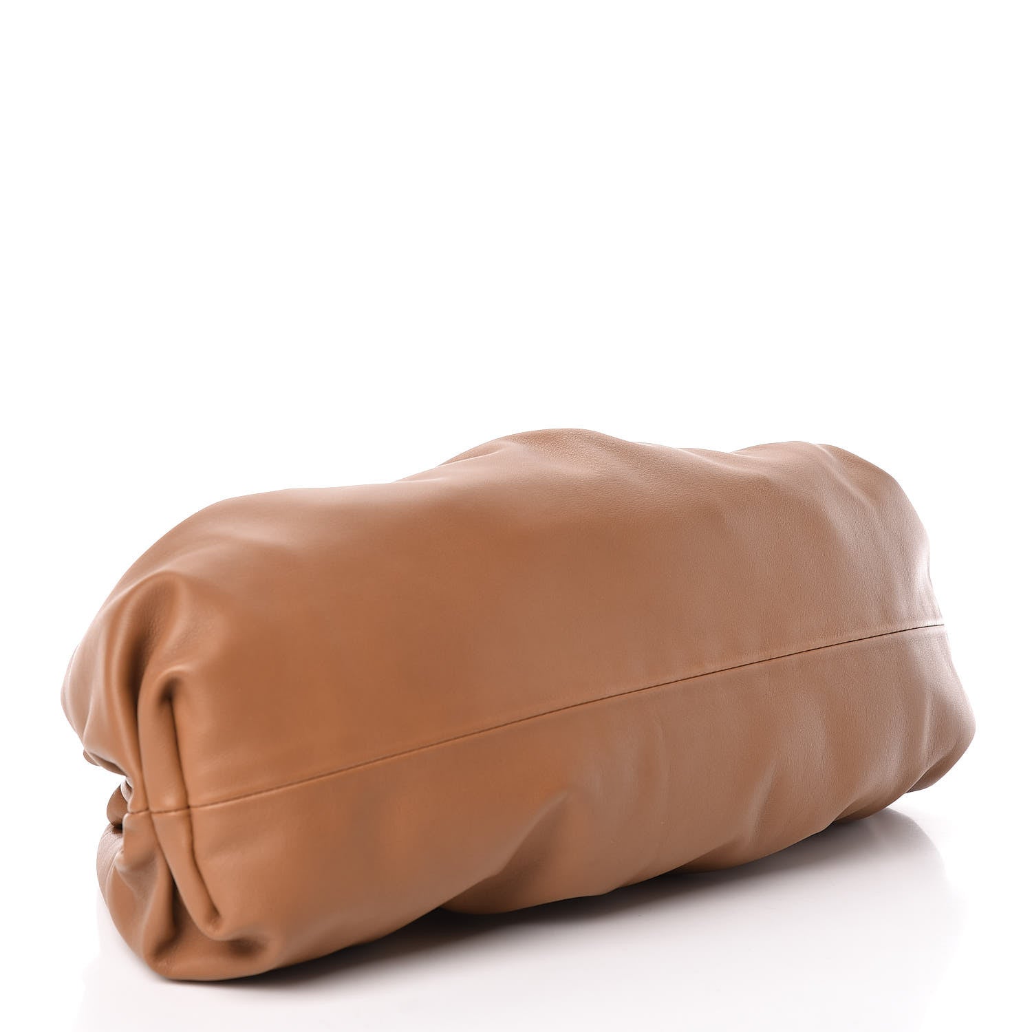 Bottega Veneta Smooth Butter Calf The Pouch Oversized Clutch Cammello 4 of 11