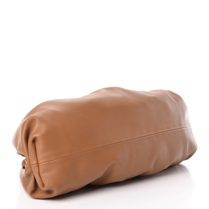 Bottega Veneta Smooth Butter Calf The Pouch Oversized Clutch Cammello 4 of 11