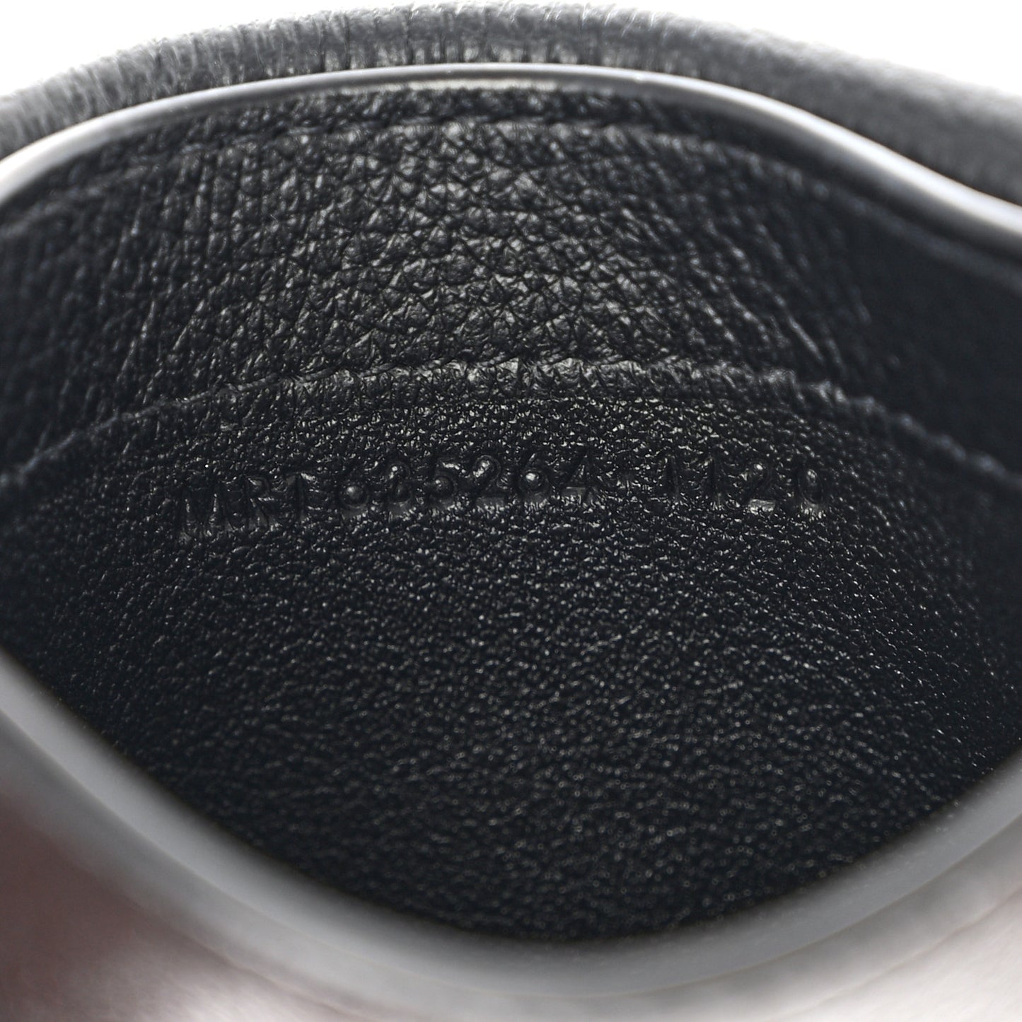 Calfskin Monogram Coin Pouch Black