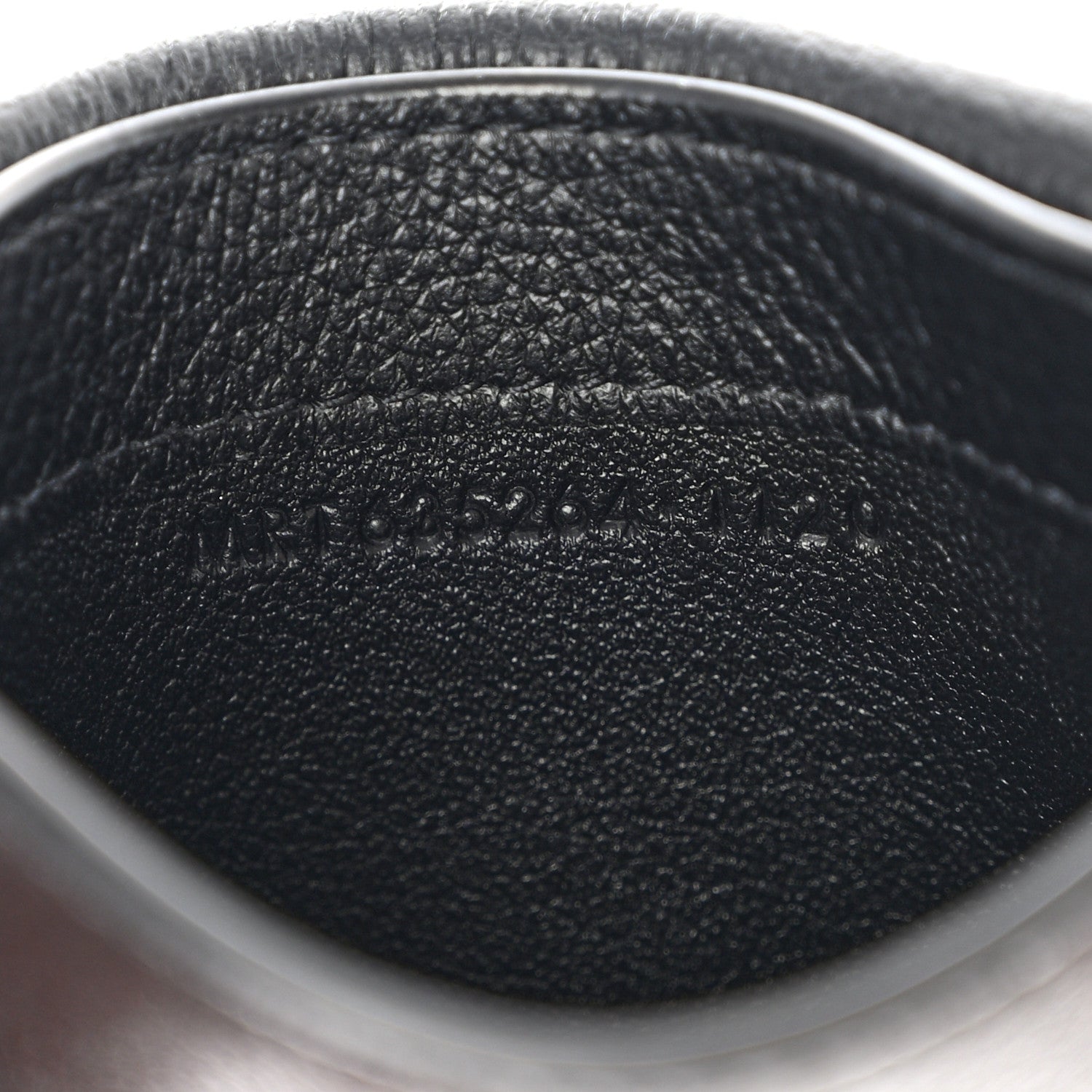 Saint Laurent Calfskin Monogram Coin Pouch Black 7 of 8