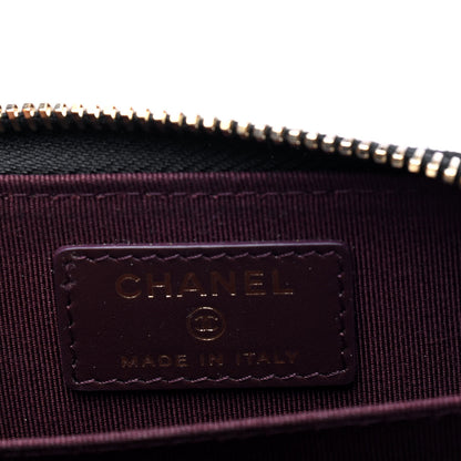 Chanel Caviar Quilted Zip Coin Purse Black 4 of 4