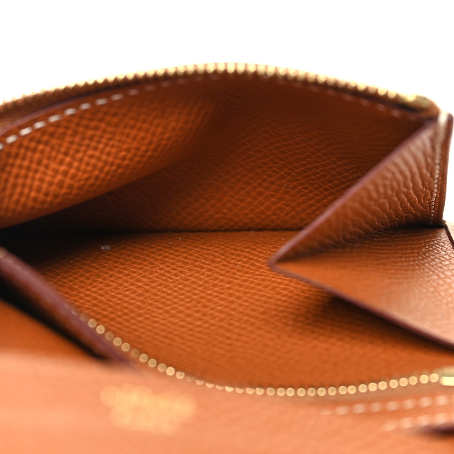 Epsom Bearn Compact Wallet Gold