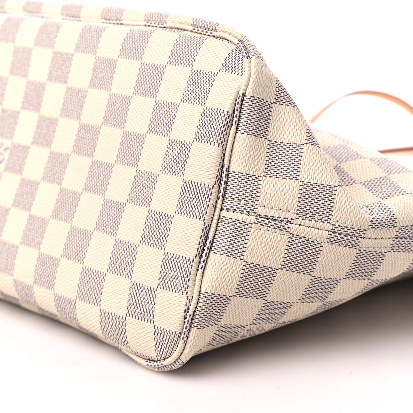 Damier Azur Neo Neverfull MM Rose Ballerine