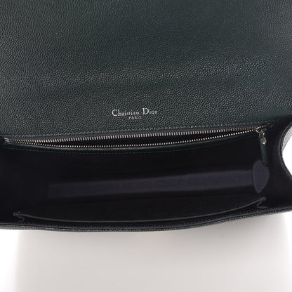 Christian Dior Grained Calfskin Large Diorama Flap Bag Green 7 of 9