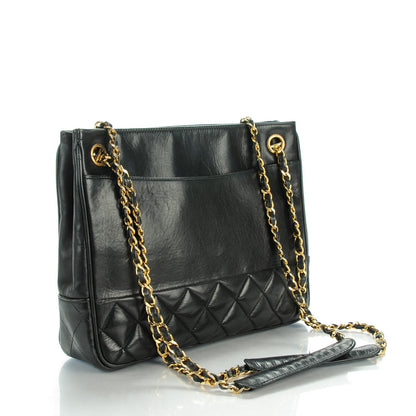 Chanel Lambskin Quilted Shoulder Bag Black 3 of 12