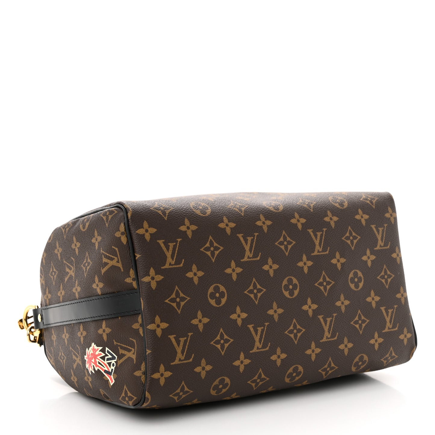 Monogram My World Tour Speedy Bandouliere 30 Black