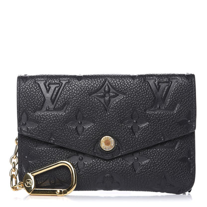 Louis Vuitton Empreinte Key Pouch Black 1 of 8