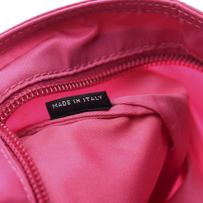Prada Nylon Vela Flat Messenger Bag Fuxia 5 of 9