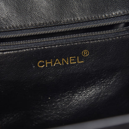 Chanel Lambskin Quilted Shoulder Bag Black 6 of 16