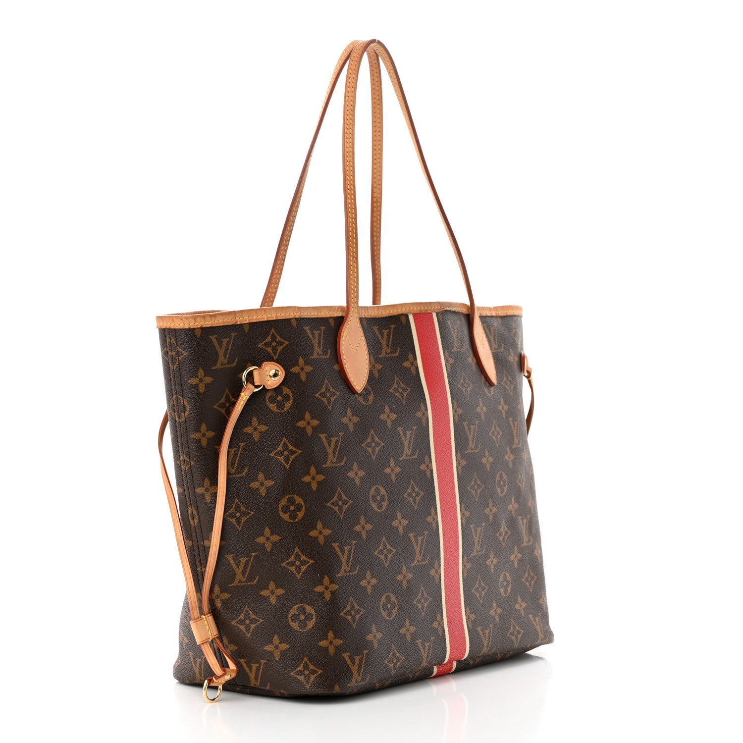 Louis Vuitton Monogram My LV Heritage Neverfull MM Fuchsia White 3 of 10