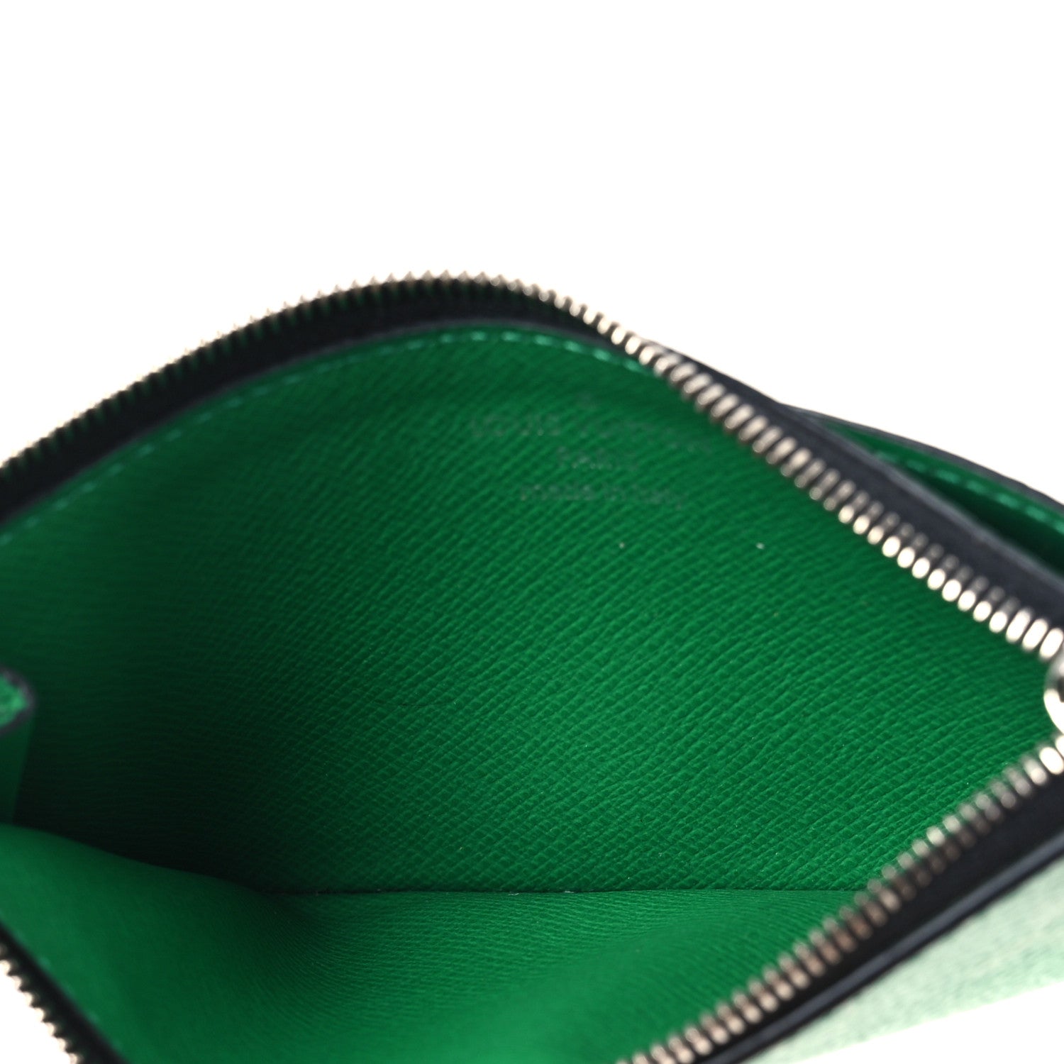 Louis Vuitton Taigarama Coin Card Holder Cactus Green 5 of 7