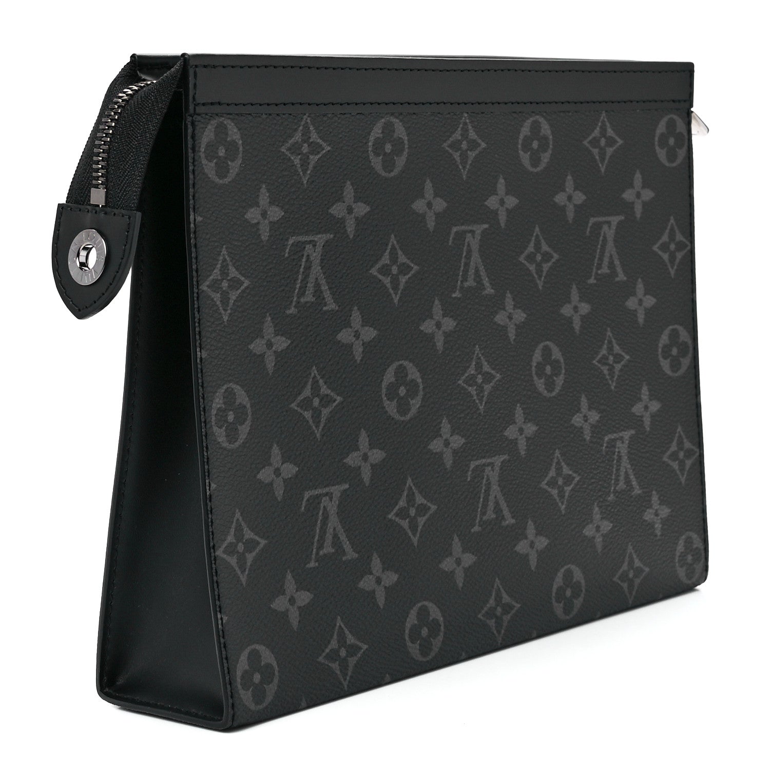 Louis Vuitton Monogram Eclipse Pochette Voyage MM 3 of 10