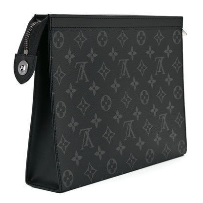 Louis Vuitton Monogram Eclipse Pochette Voyage MM 3 of 10