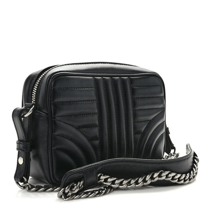 Prada Soft Calfskin Diagramme Crossbody Bag Black 3 of 10