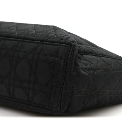 Christian Dior Nylon Cannage Large Lady Dior Black 10 of 11