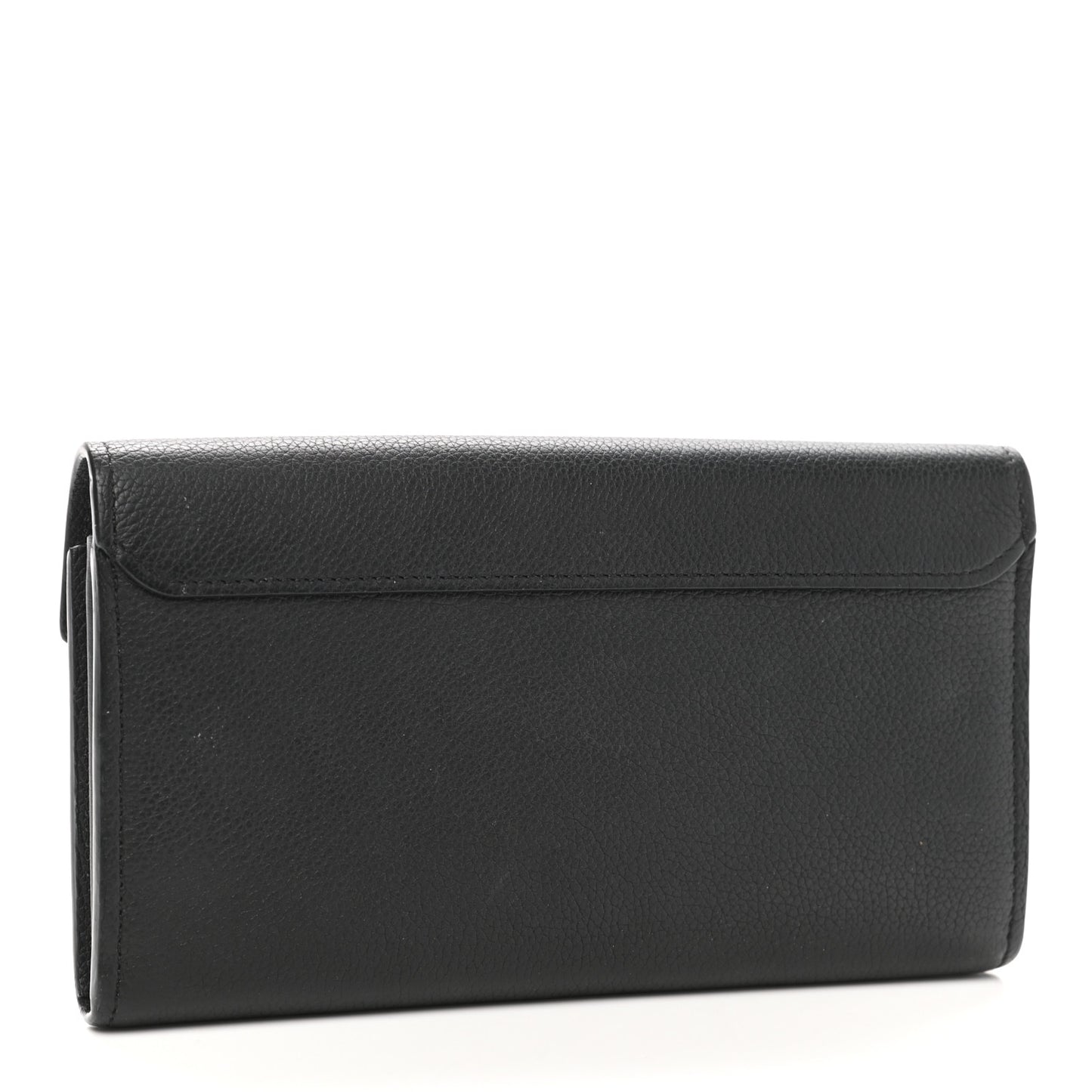 Soft Calfskin My Lockme Wallet Black