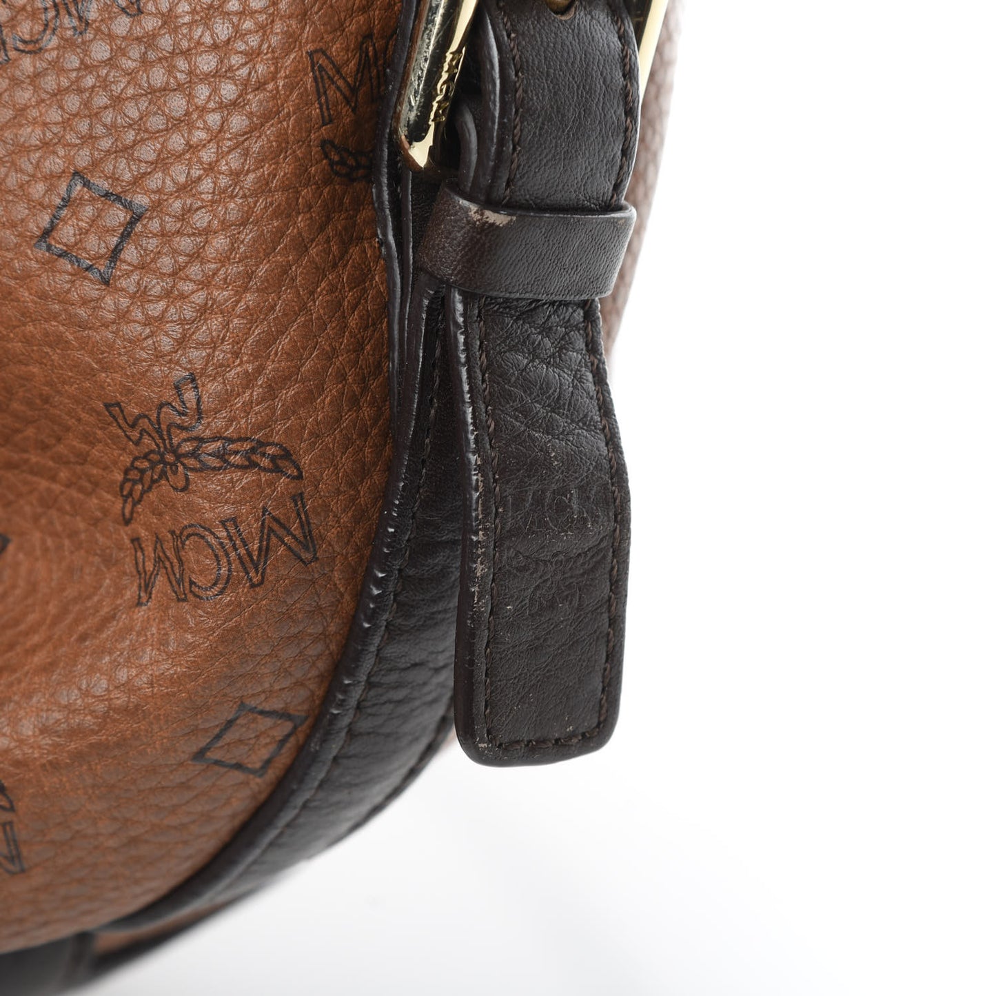 Visetos Drawstring Shopper Cognac