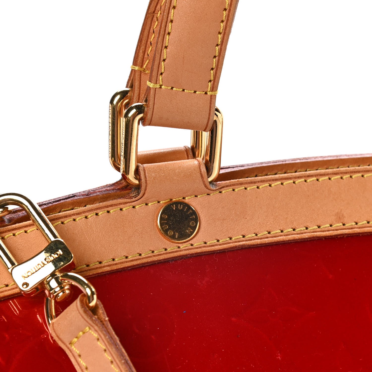 Louis Vuitton Vernis Brea GM Pomme D'Amour 14 of 23