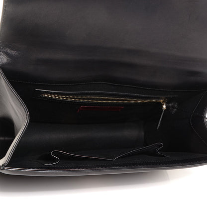 Valentino Garavani Vitello Large Glam Lock Rockstud Flap Black 5 of 8