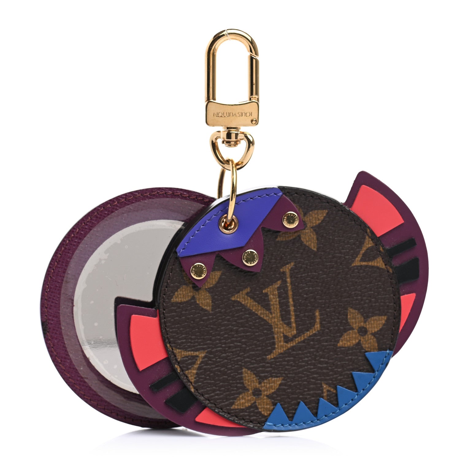 Louis Vuitton Monogram Totem Mirror Bag Charm 4 of 6