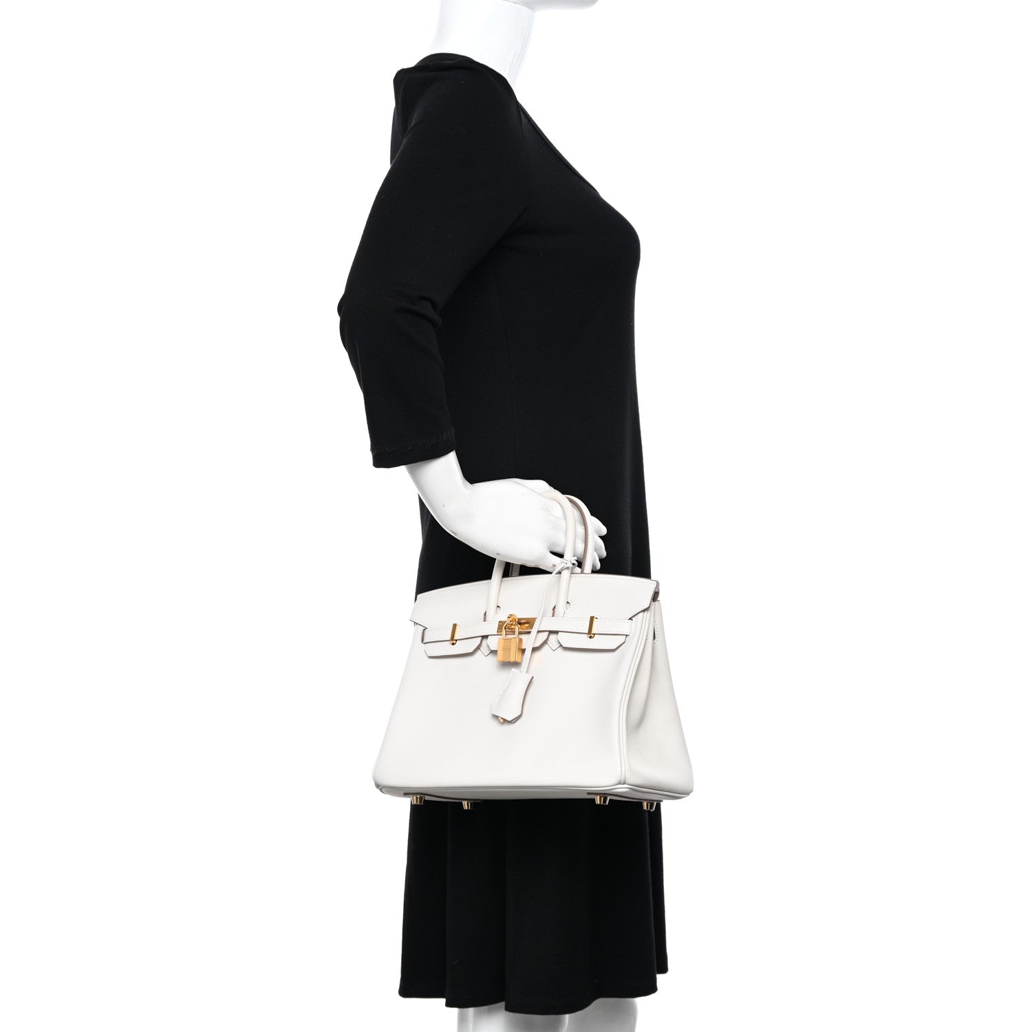 Hermes Swift Birkin 25 Gris Pale 2 of 11