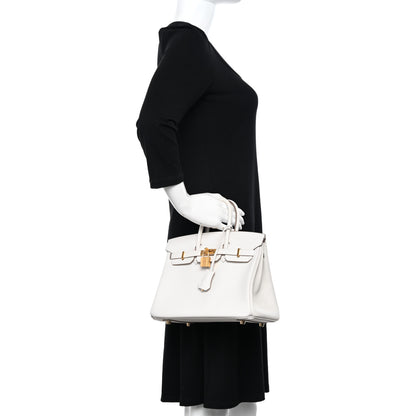 Hermes Swift Birkin 25 Gris Pale 2 of 11