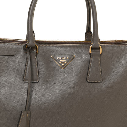 Prada Saffiano Medium Galleria Double Zip Tote Argilla 8 of 11