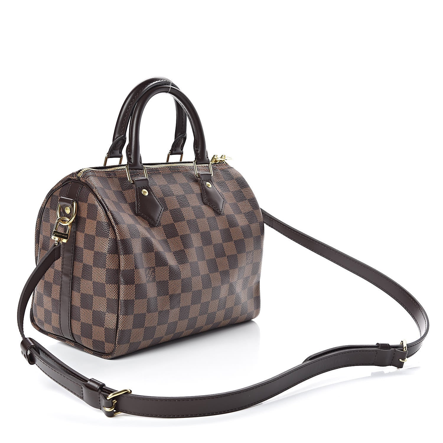 Louis Vuitton Damier Ebene Speedy Bandouliere 25 3 of 10