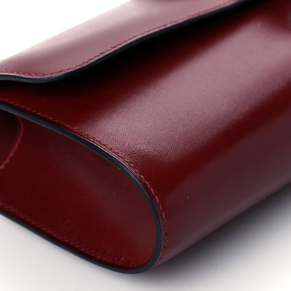 Hermes Tadelakt Egee Clutch Rouge H 9 of 11