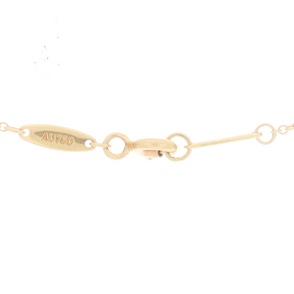 Tiffany 18K Yellow Gold Diamond Elsa Peretti .05ct Diamonds by the Yard Pendant Necklace 4 of 7