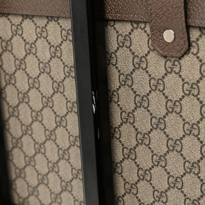 Gucci Supreme Monogram Medium Globe-Trotter Suitcase Brown 14 of 16