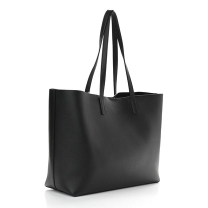 Saint Laurent Calfskin Large Shopping Tote Black 4 of 9