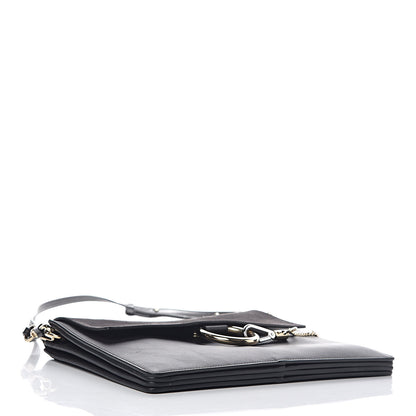 Chloe Suede Calfskin Medium Faye Shoulder Bag Carbon Grey 4 of 12